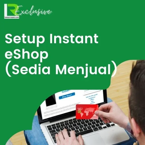 Website e-commerce murah RM500
