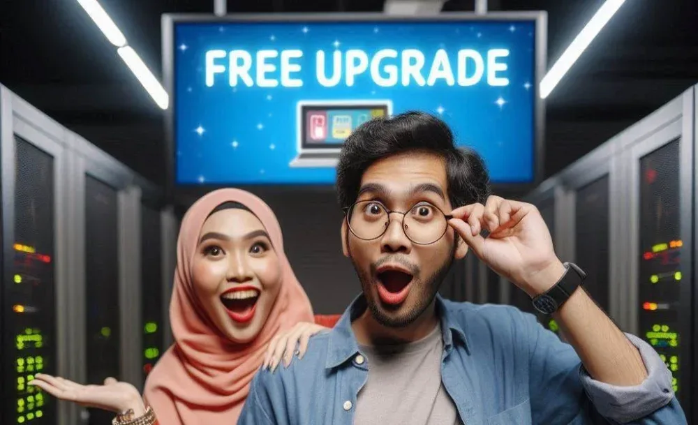 Malaysia free web hosting upgrade
